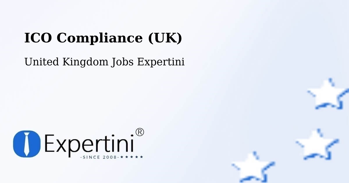 UK Data Protection & ICO Compliance – Rhyl - United Kingdom Jobs Expertini